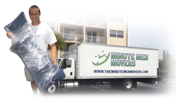 Minute Men Movers Boynton Beach includes plastic wrap on all moves to protect your furniture