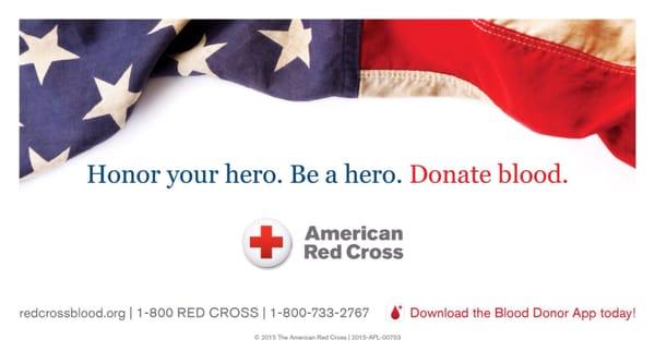 Sign up to give blood at the #RedCross blood drive on Sept 9 from 2 to 7 pm here. (800) RED CROSS