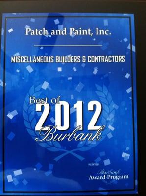 Voted Best of Burbank 2012!!!