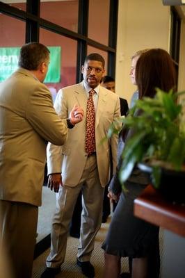 Sacramento Mayor Kevin Johnson supports the efforts of Greenwise Joint Venture.