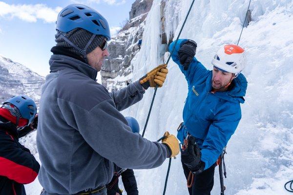 Belay Technique & Ice Climbing