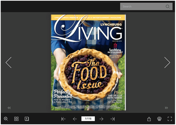 Lynchburg Living Magazine is designed and published bi-monthly by VistaGraphics. Check out the latest edition: http://www.lynchburgliving.co