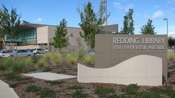 Redding Library in Redding California in the County of Shasta