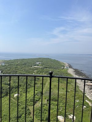 Thachers island light house view