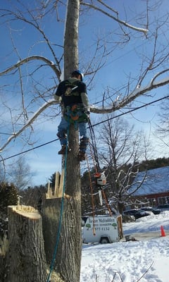 winter climbing