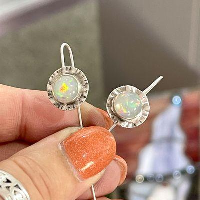 Beautiful opal earrings!