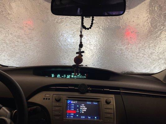 Washing the desert off my car