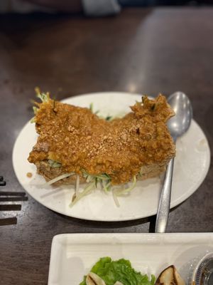 Vegetarian Satay Tofu