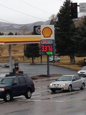 Gas prices are coming down a bit...!!!