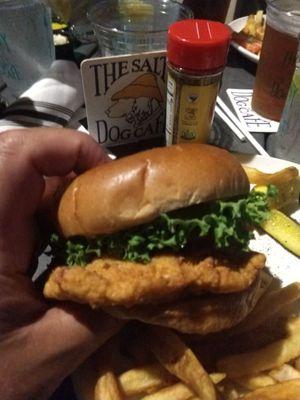 Flounder Sandwich