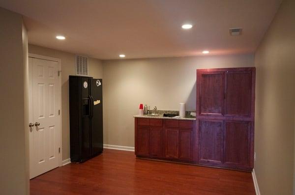 unfinished basement remodel