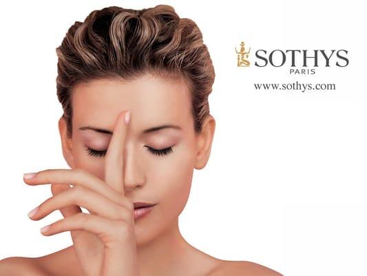 We offer Sothys products.