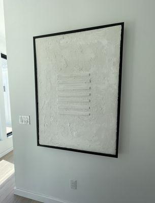 Artwork hanging