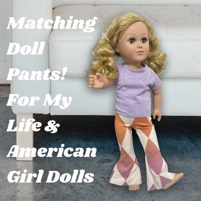 Matching doll and kids clothes