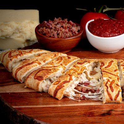 Bacon Stuffed Cheesy Bread