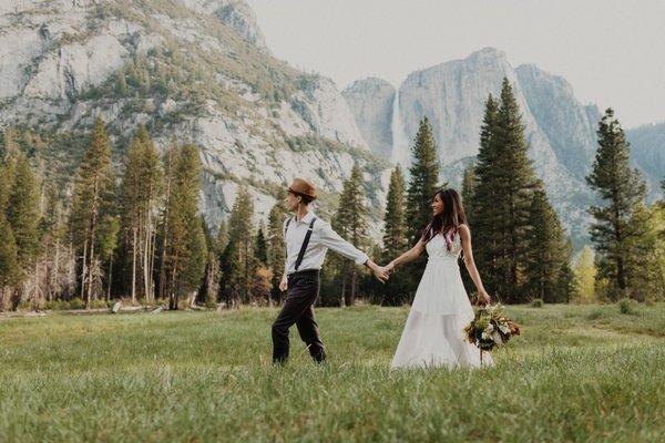 Intimate Yosemite Elopement