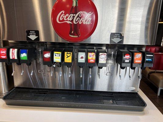 Soda selection