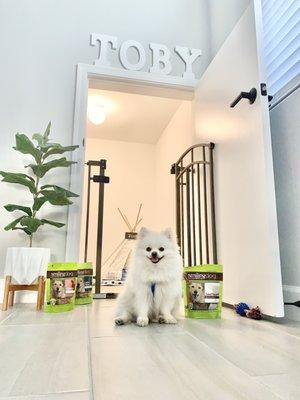 Toby loves his Smiling Dog treats!