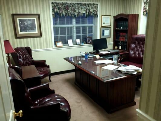 Our attorney, Mr. Carey's office.