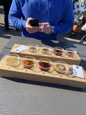 Cider flights