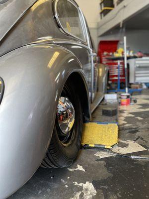 Check out the fitment on this 65 VW we did. 
We did a full vehicle Restoration on this Nice Bug