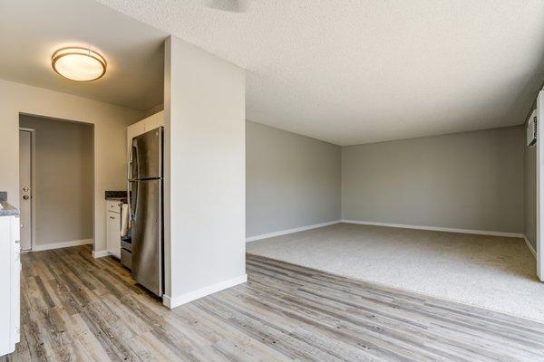 Dining room & Living Room