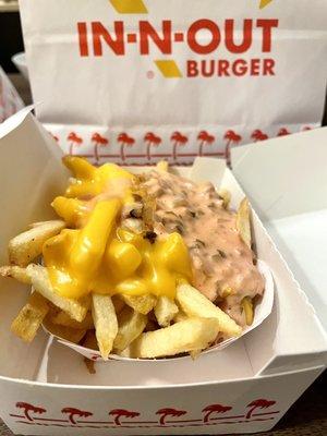 Animal style French fries