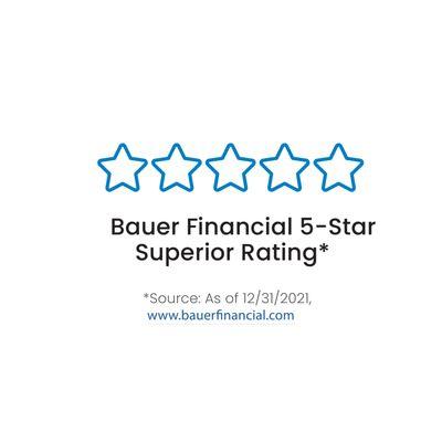 Bauer Financial 5-star rated