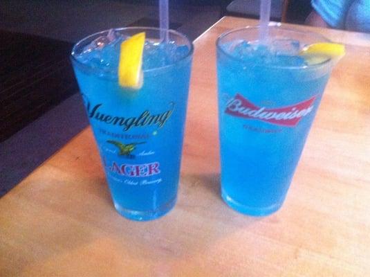 Blue Long Island iced tea.