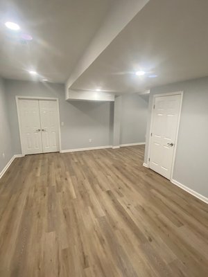 Basement remodel