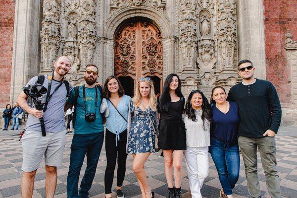 Mexico City Cathedral celebrating Dia de Muertos 2019!