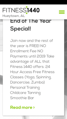 This is what pops up on the fitness 1440 website when you go to check it out.