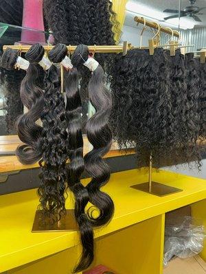 100% Human Hair extensions