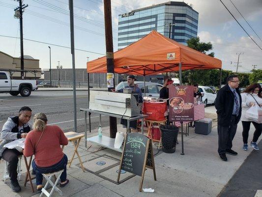 Yet another food stand.