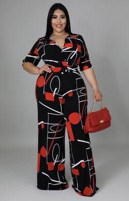 Plus size jumpsuit