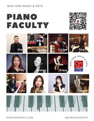 Piano faculty