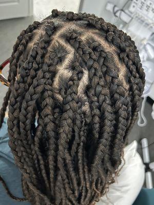 Medium Box Braids