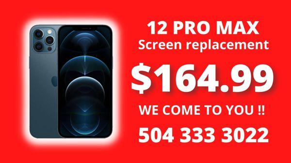 Iphone 12 pro max screen replacement