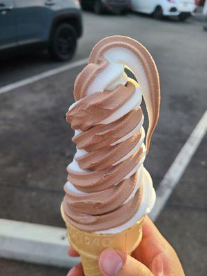 Twisted Ice Cream cone