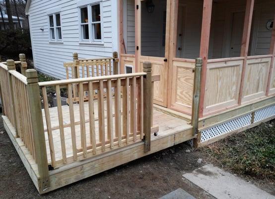 Finished deck