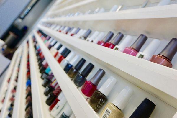 We have wide a selection of gel and matching polishes.