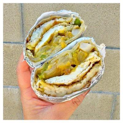 Veggie burrito