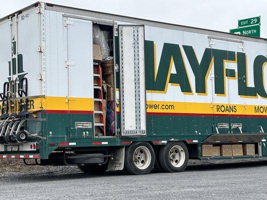 Full load 31000 lbs to Louisville!