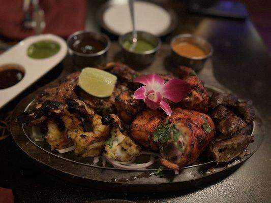 Mix Tandoori Kebabs Platter