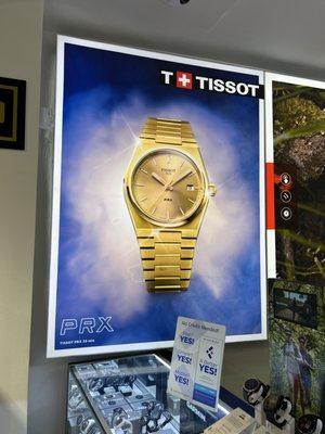 New Tissot visual