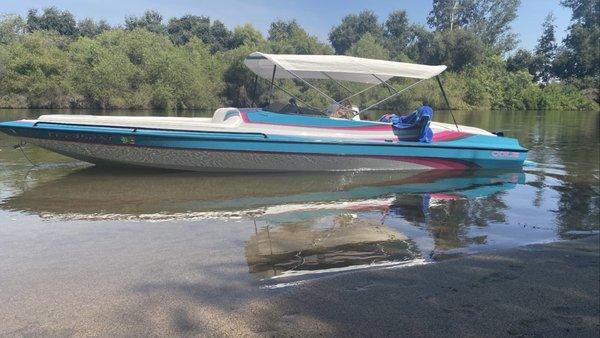 Cole Jet boat exclusively serviced by The Royal Detail