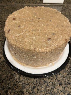 German Chocolate cake