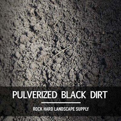 Pulverized Black Dirt - great for any application in your yard, from seeding to gardens.