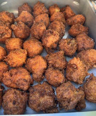 Crab Hush Puppies- catering