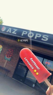 Raspberry Lemonade Pop! So good!